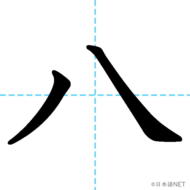 【JLPT N5 Kanji】八