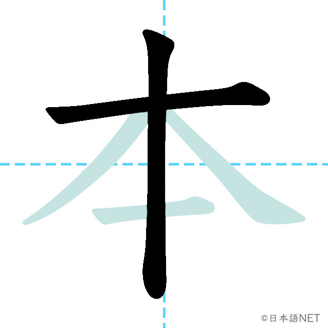 【JLPT N5 Kanji】本 | NIHONGO NET