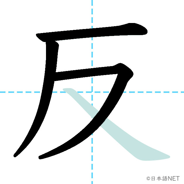 【JLPT N3 Kanji】反 | NIHONGO NET