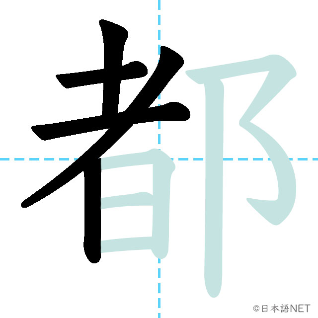 【JLPT N4 Kanji】都 | NIHONGO NET