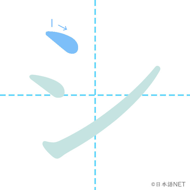 Katakana「シ」 | NIHONGO NET