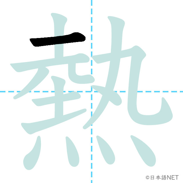 【JLPT N3 Kanji】熱 | NIHONGO NET