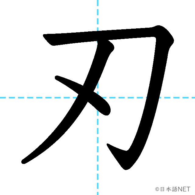【JLPT N1 Kanji】刃
