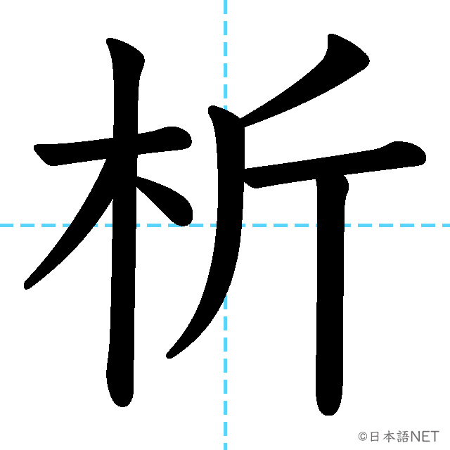 【JLPT N1 Kanji】析
