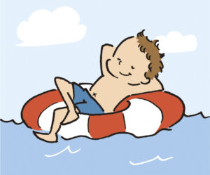 【Japanese Onomatopoeia】PUKA-PUKA / プカプカ / ぷかぷか