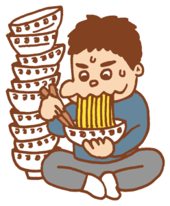 【Japanese Onomatopoeia】ZURU-ZURU / ずるずる / ズルズル