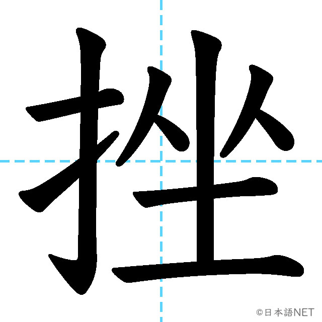 【JLPT N1 Kanji】挫