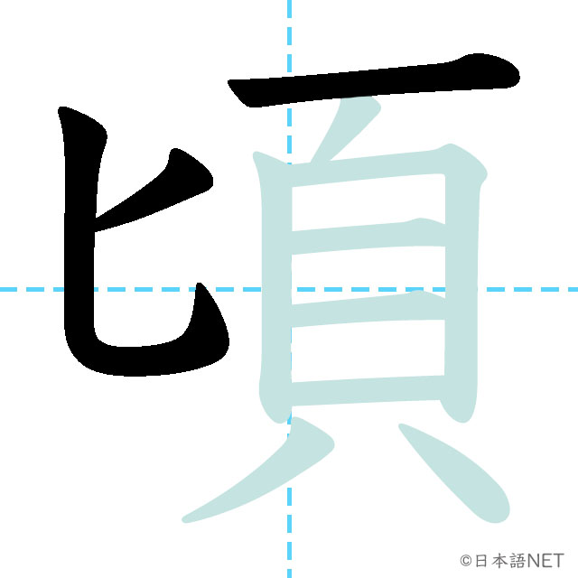 【JLPT N1 Kanji】頃 | NIHONGO NET