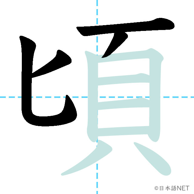 【JLPT N1 Kanji】頃 | NIHONGO NET