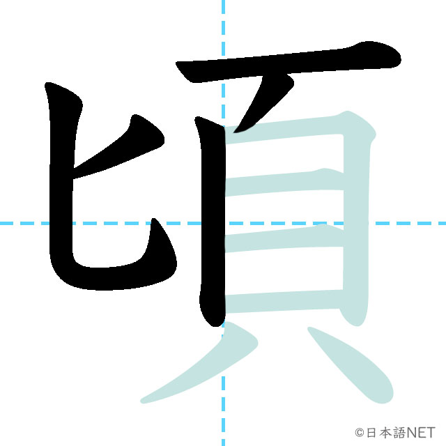 【JLPT N1 Kanji】頃 | NIHONGO NET