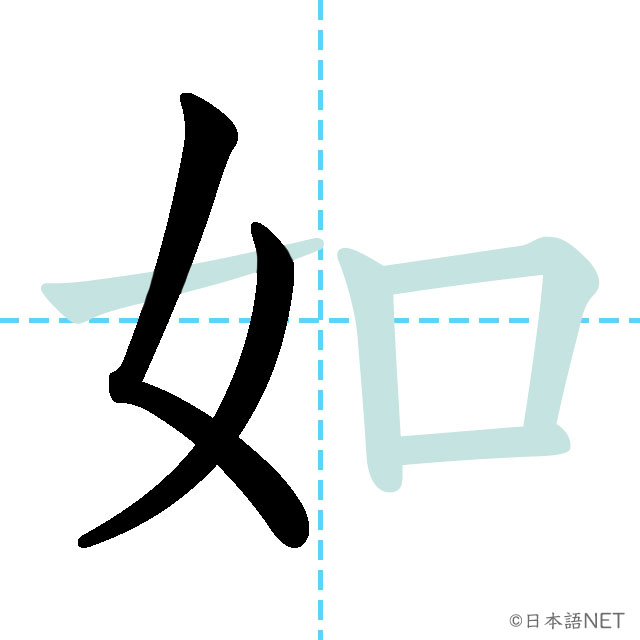 【JLPT N1 Kanji】如 | NIHONGO NET