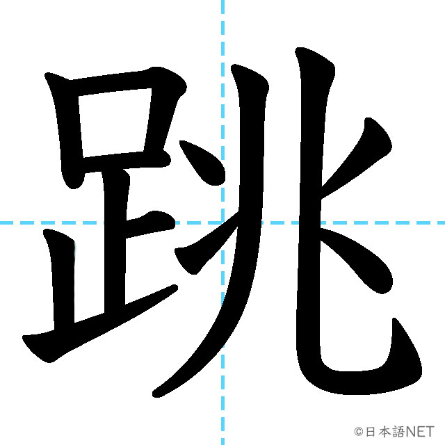 【JLPT N1 Kanji】跳