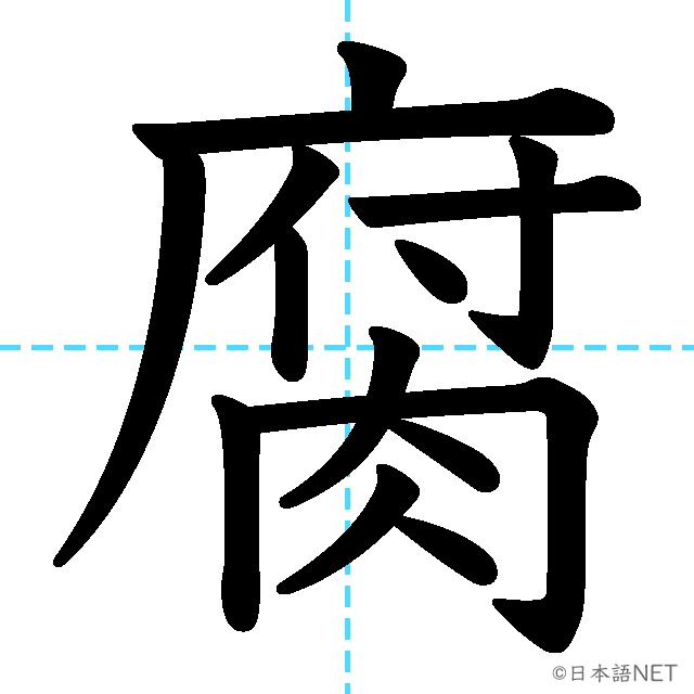 【JLPT N1 Kanji】腐