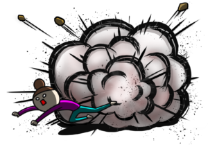 【Japanese Onomatopoeia】DOKAN / ドカーン