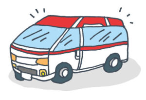 【Japanese Onomatopoeia】PIIPOO-PIIPOO / ピーポーピーポー