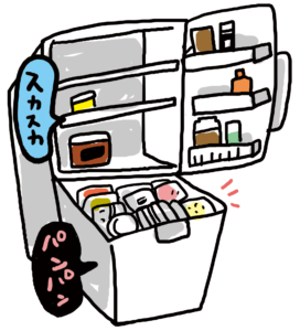 【Japanese Onomatopoeia】SUKA-SUKA / すかすか / スカスカ