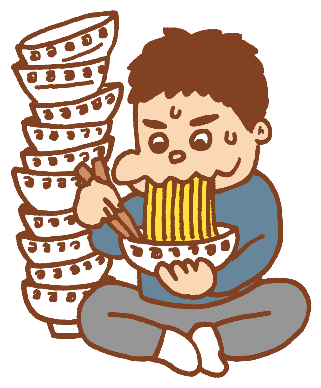 【Japanese Onomatopoeia】ZURU-ZURU / ずるずる / ズルズル
