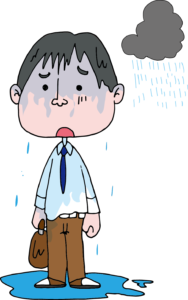 【Japanese Onomatopoeia】BISHO-BISHO / びしょびしょ / ビショビショ