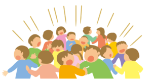 【Japanese Onomatopoeia】GAYA-GAYA / がやがや / ガヤガヤ