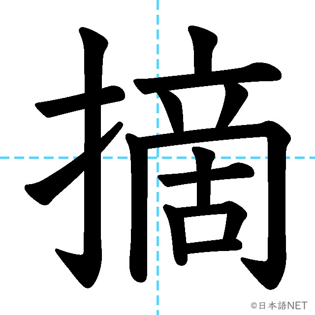【JLPT N1 Kanji】摘